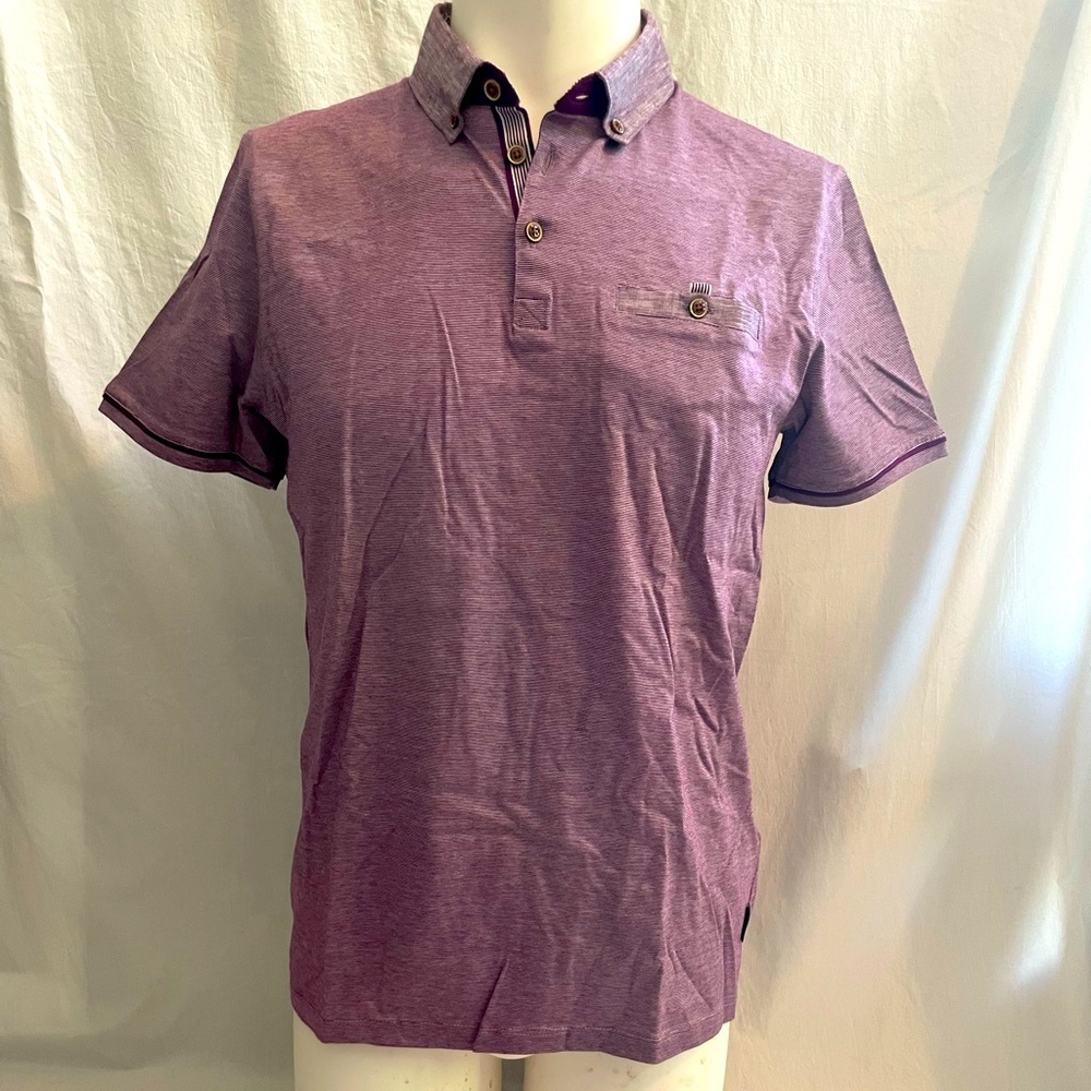 Ted Baker Mens Short Sleeve Polo Style Shirt